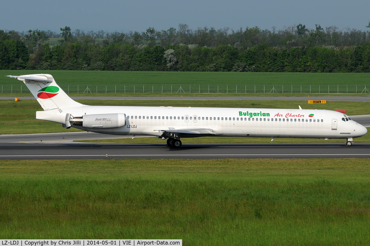 LZ-LDJ, 1995 McDonnell Douglas MD-82 (DC-9-82) C/N 53230, Bulgarian Air Charter