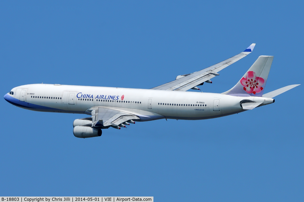 B-18803, 2001 Airbus A340-313 C/N 411, China Airlines
