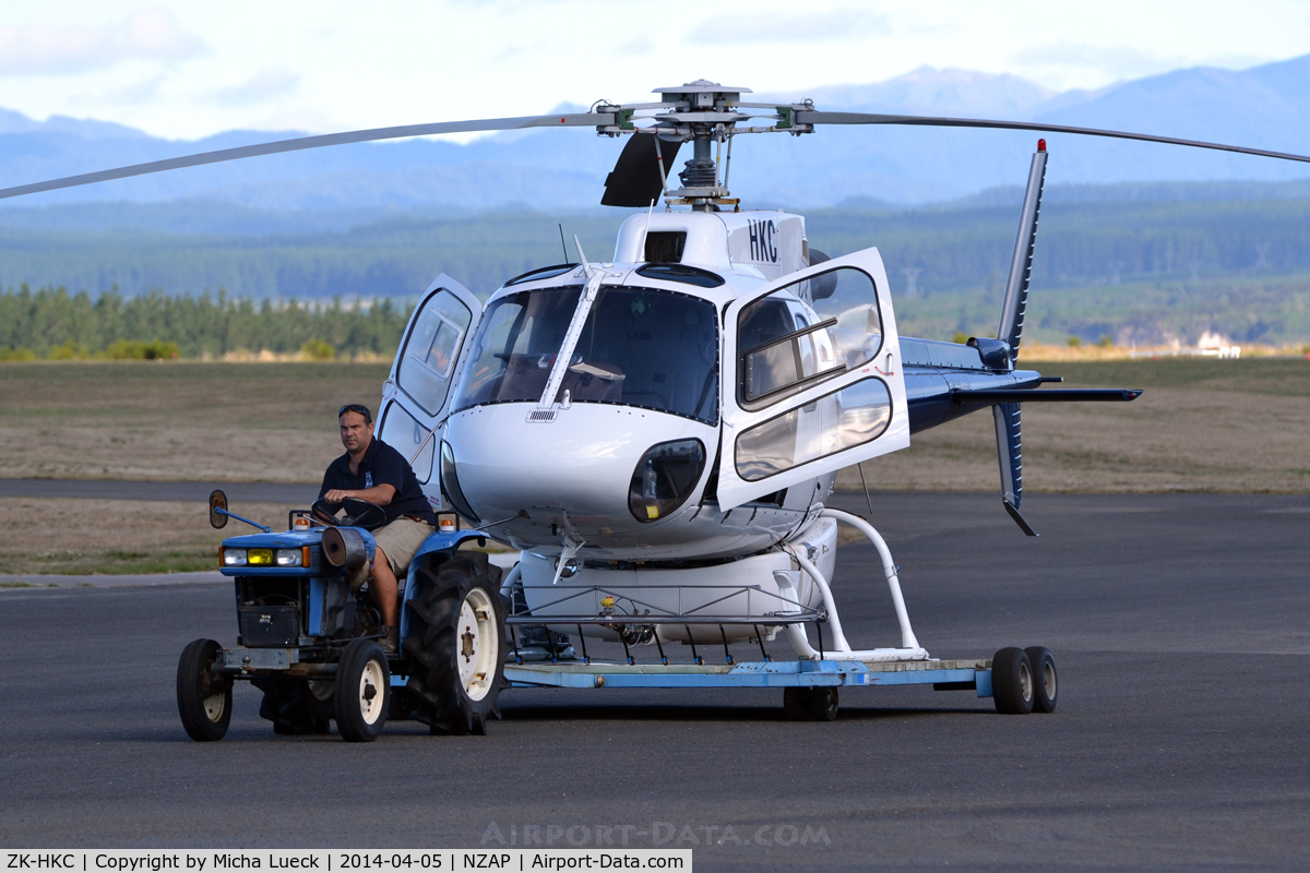 ZK-HKC, Eurocopter AS-350B-3 Ecureuil Ecureuil C/N 3247, At Taupo