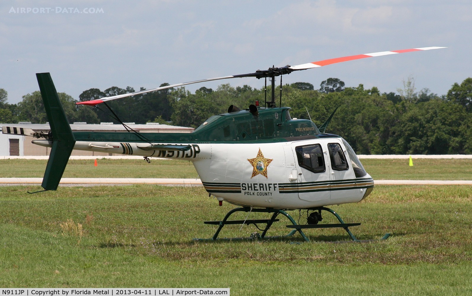 N911JP, Bell OH-58A Kiowa C/N 41280, Polk County Sheriff OH-58A