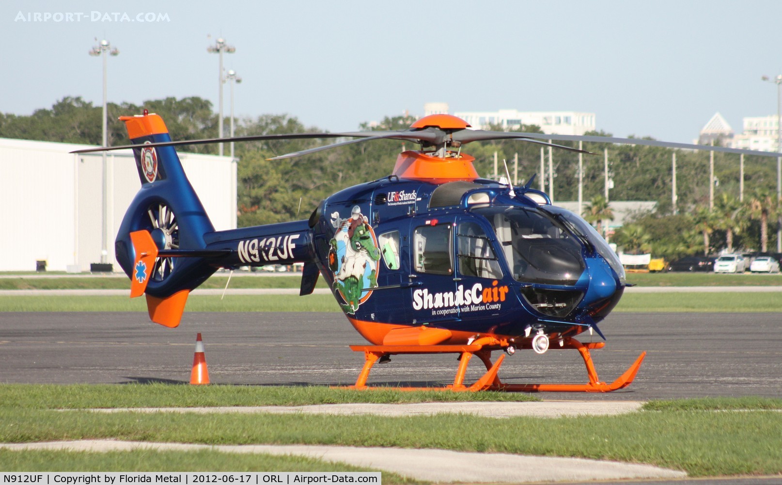 N912UF, 2011 Eurocopter EC-135P-2i C/N 1012, University of Florida Medical EC 135