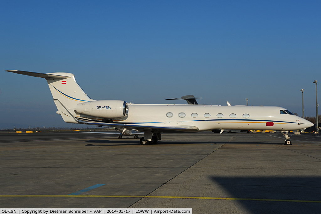 OE-ISN, 2012 Gulfstream Aerospace GV-SP (G550) C/N 5379, Gulfstream 550