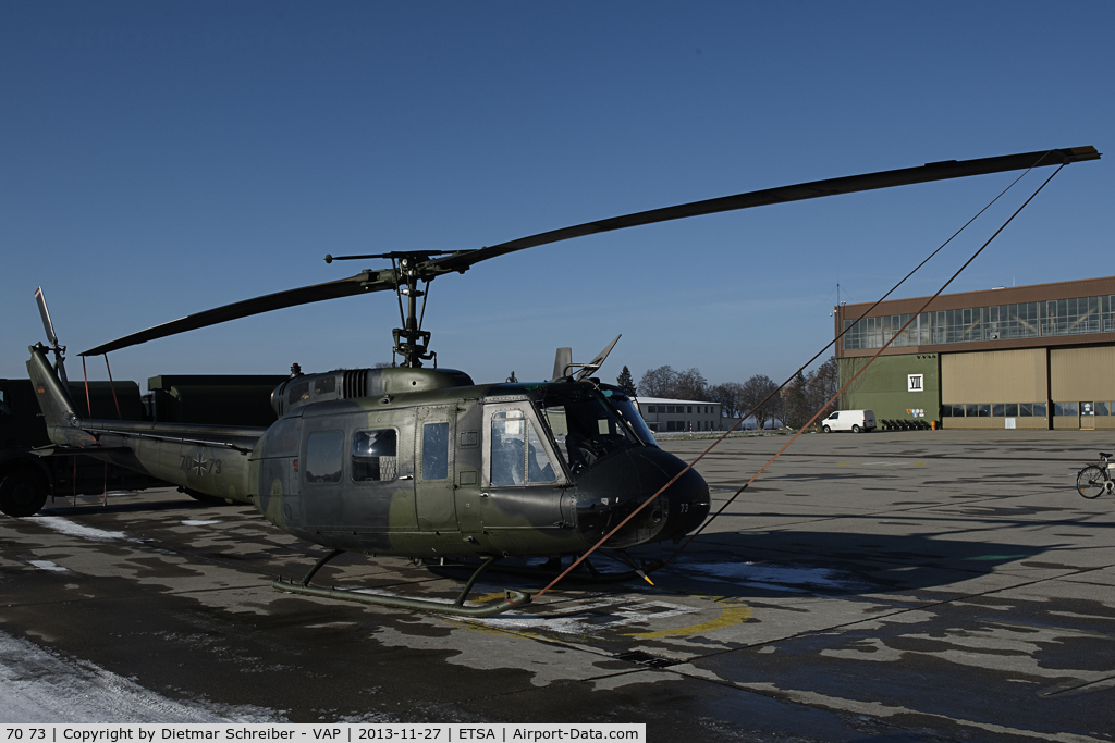 70 73, Bell (Dornier) UH-1D Iroquois (205) C/N 8133, Bell UH1