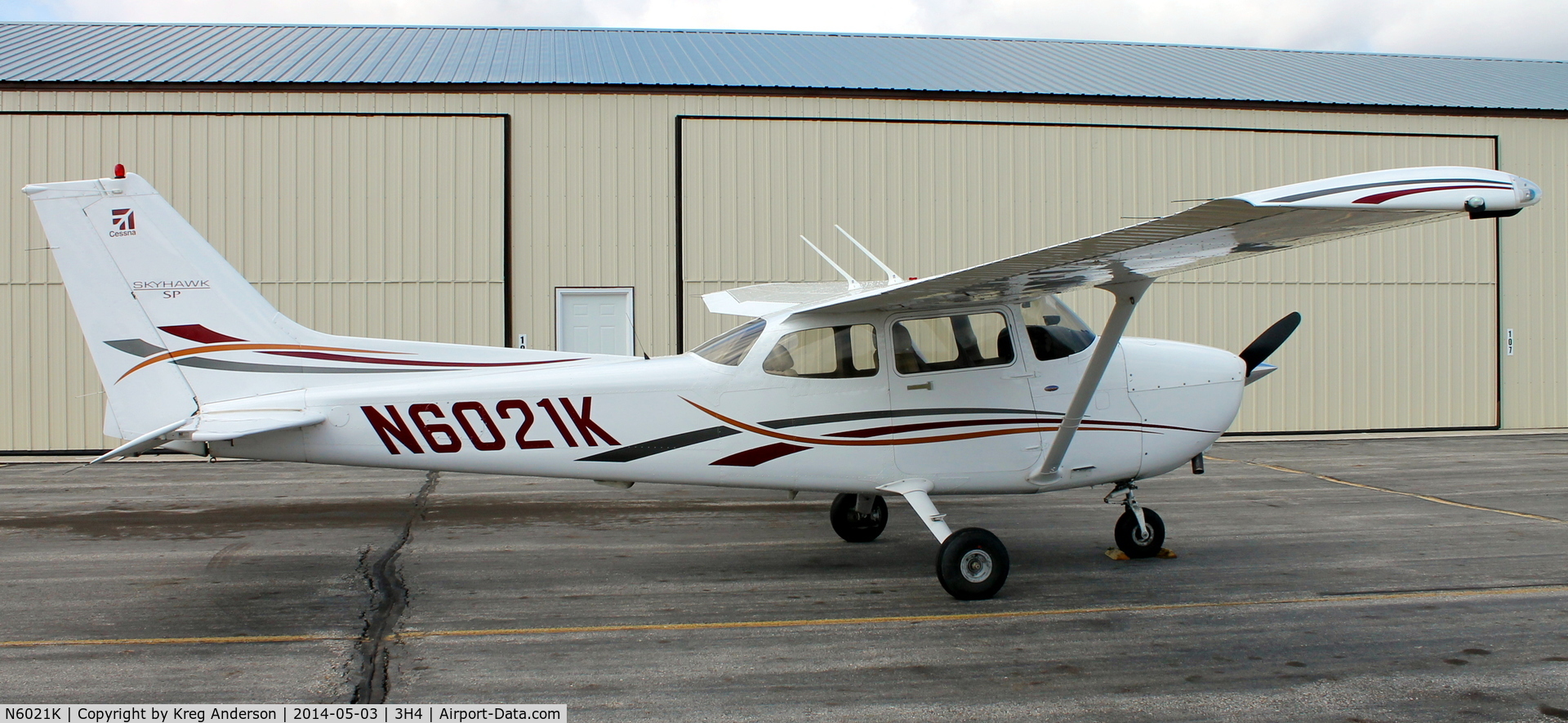 N6021K, 2006 Cessna 172S C/N 172S10181, EAA Chapter 1342 Fly-in
