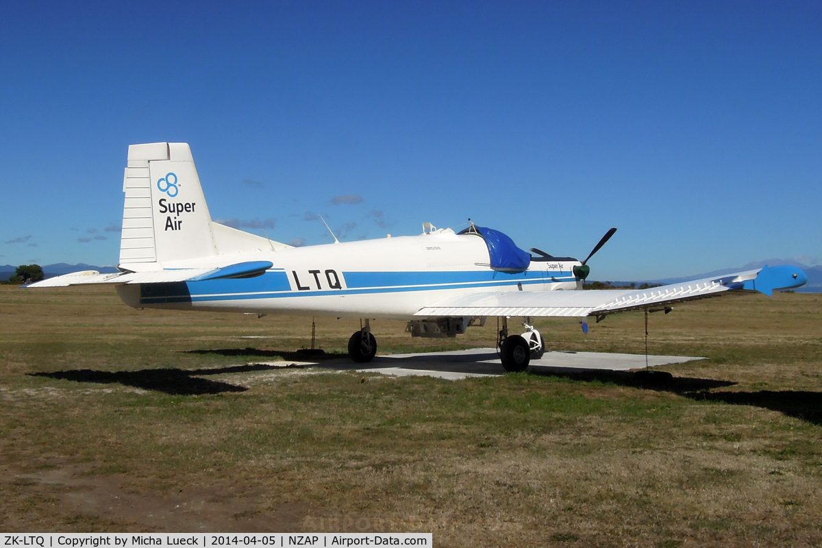 ZK-LTQ, Pacific Aerospace Cresco 08-600 C/N 002, At Taupo