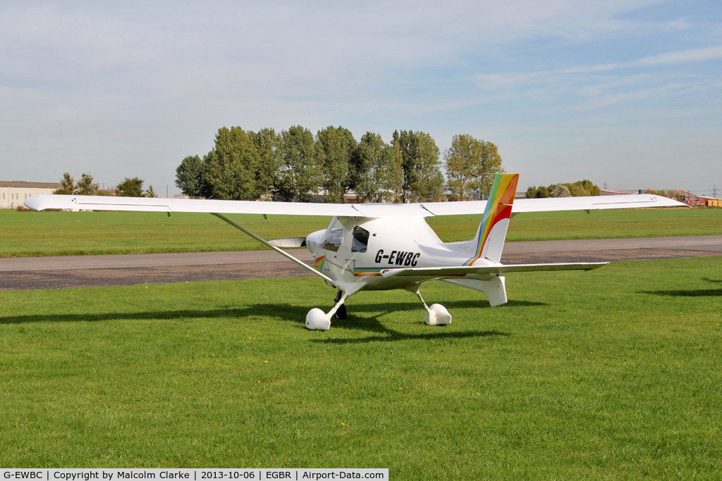 G-EWBC, 2001 Jabiru SK C/N PFA 274-13457, Jabiru SK at The Real Aeroplane Club's Pre-Hibernation Fly-In, Breighton Airfield, October 2013.