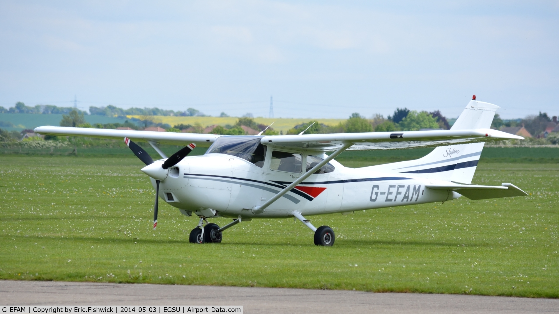G-EFAM, 1999 Cessna 182S Skylane C/N 18280442, 3. G-EFAM visiting Duxford Airfield.