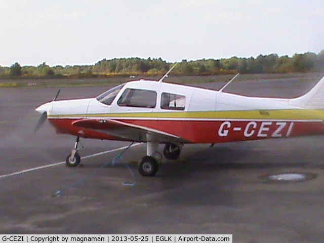 G-CEZI, 1989 Piper PA-28-161 Cadet C/N 2841228, Guess what a Cherokee at Blackbushe