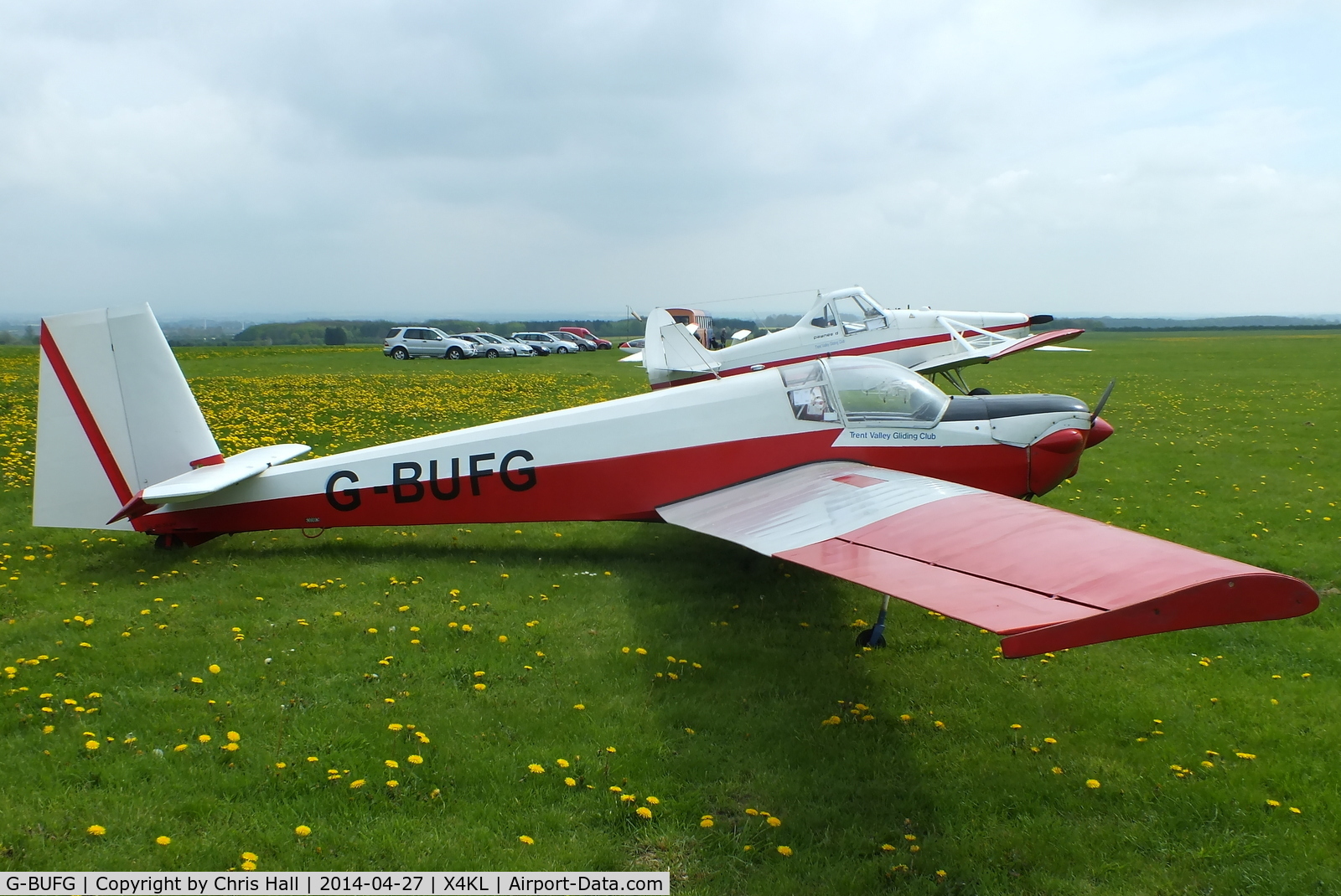 G-BUFG, 1980 Slingsby T-61F Venture T2 C/N 1977, Trent Valley Gliding Club, Kirton in Lindsay