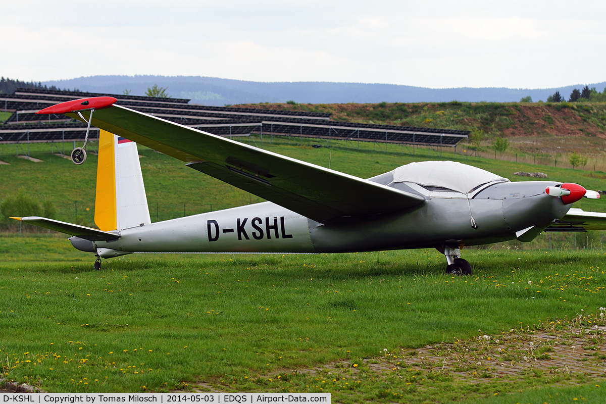 D-KSHL, Aerotechnik L-13SL Vivat C/N 920426, Airport Suhl-Goldlauter, Thuringia, Germany