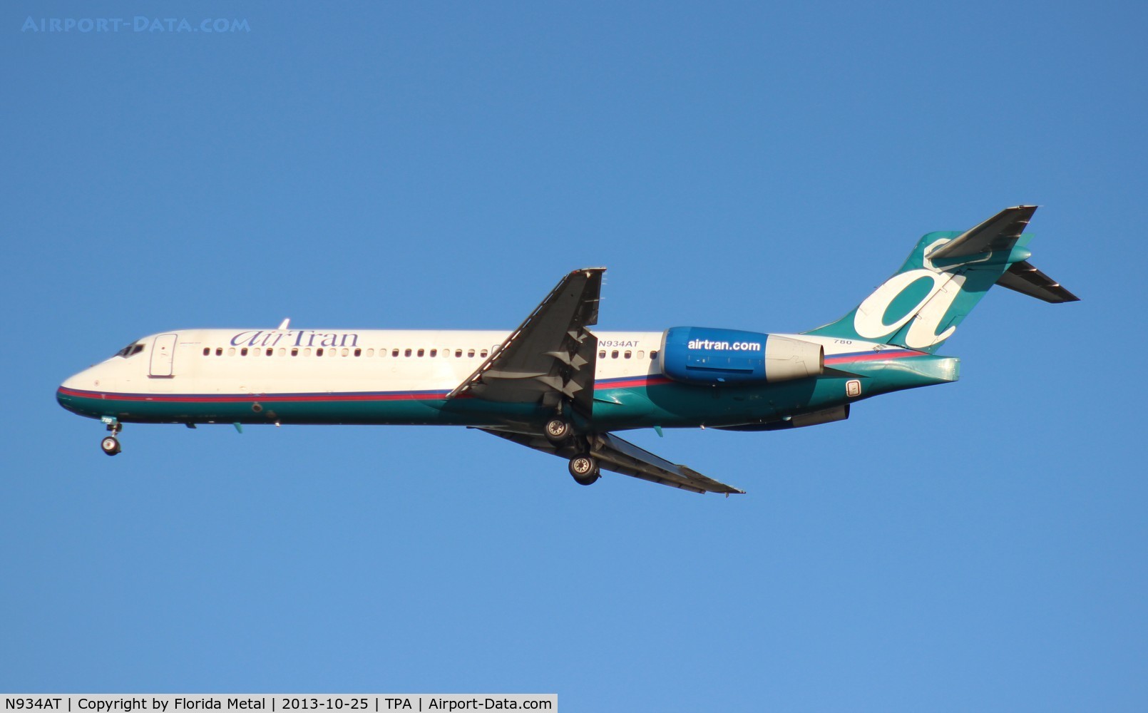N934AT, 2000 Boeing 717-200 C/N 55070, Air Tran 717