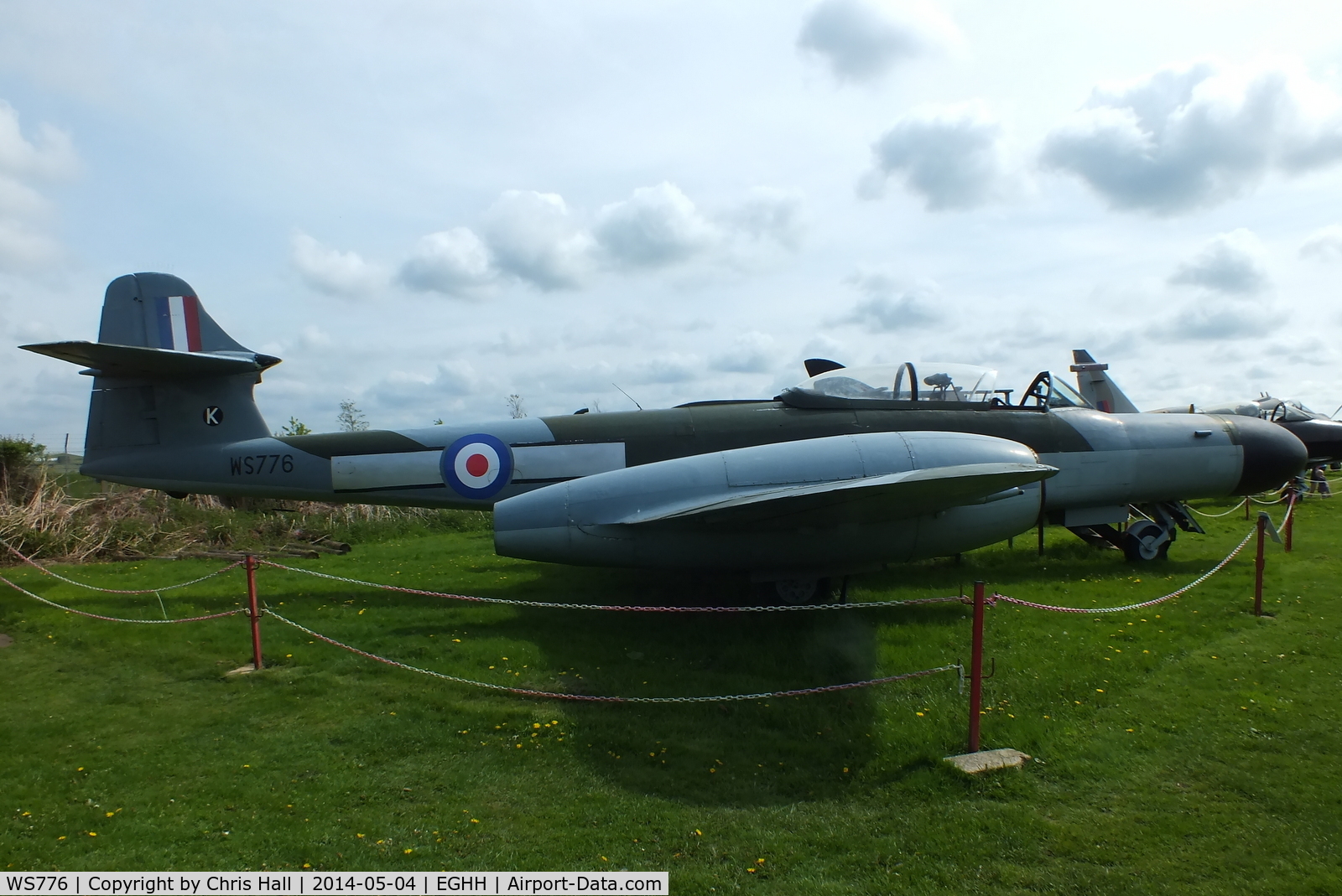 WS776, 1954 Gloster Meteor NF.14 C/N Not found WS776, at the Bournemouth Aviaton Museum