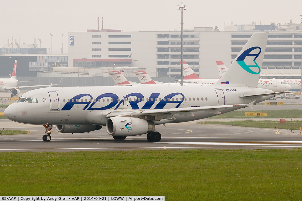 S5-AAP, 2010 Airbus A319-132 C/N 4282, Adria Airways A319