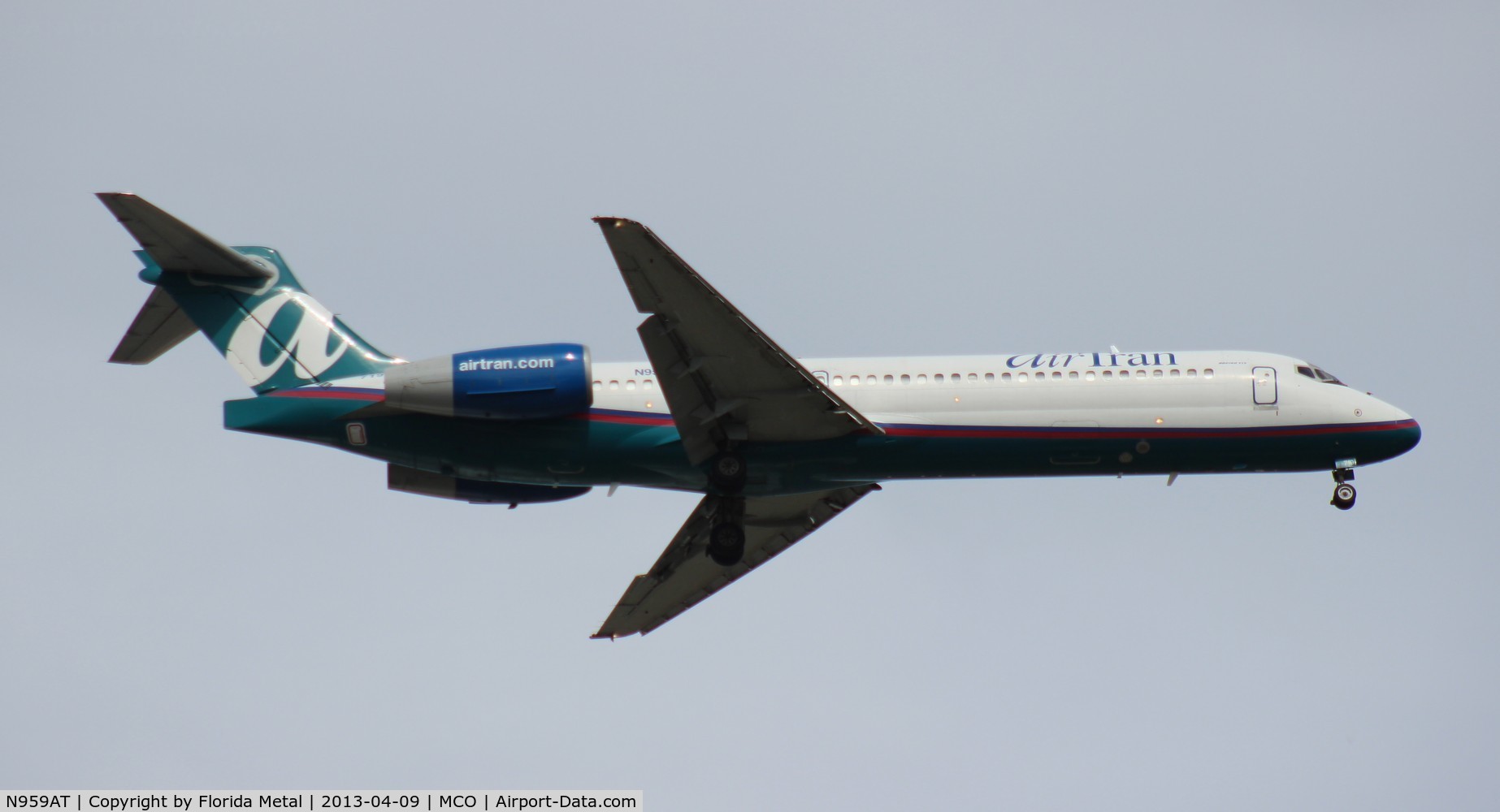 N959AT, 2001 Boeing 717-200 C/N 55021, Air Tran 717