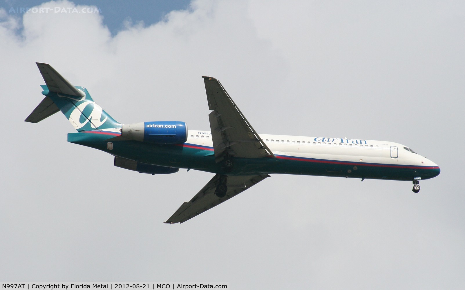 N997AT, 2002 Boeing 717-200 C/N 55141, Air Tran 717