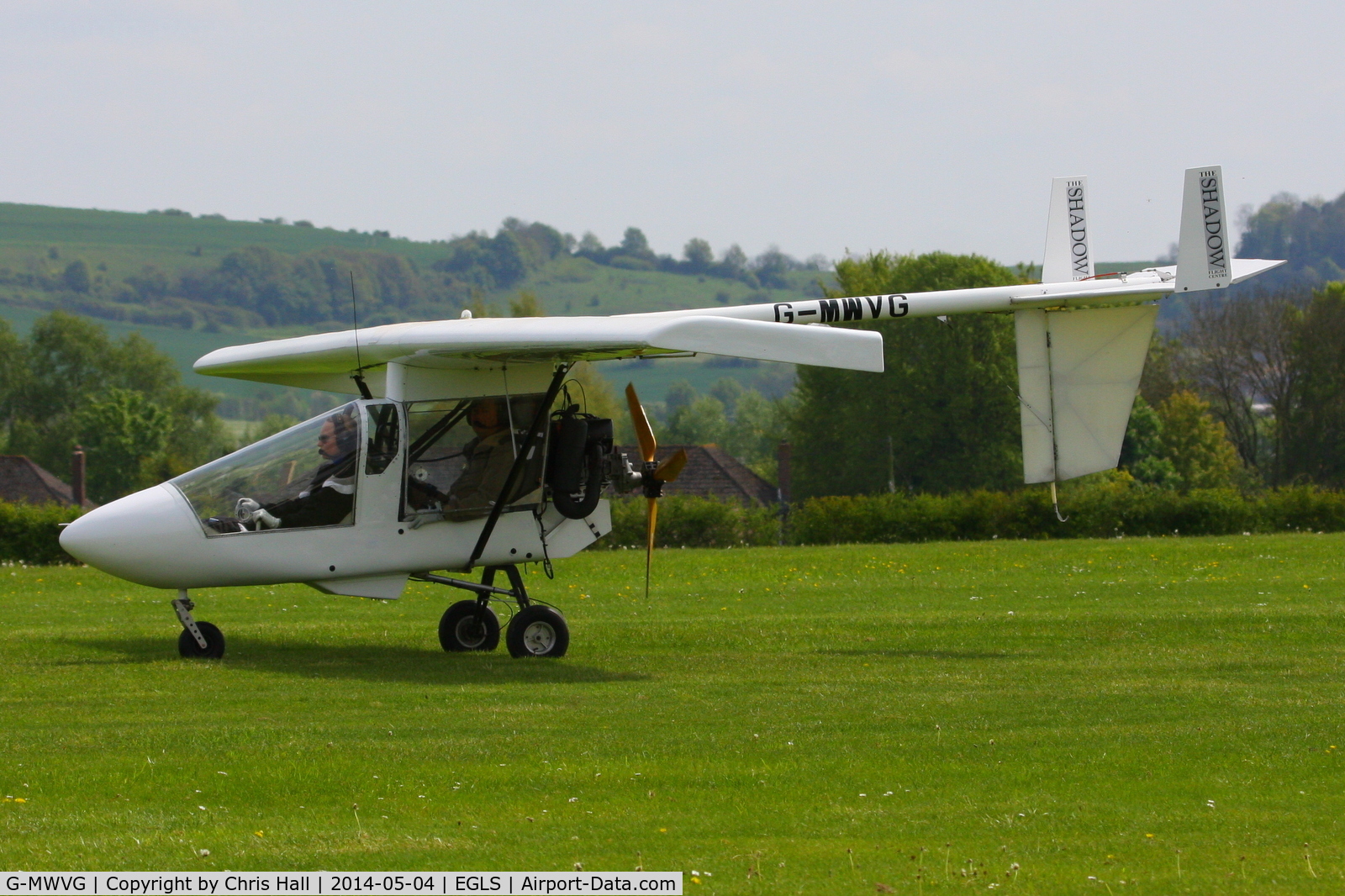 G-MWVG, 1991 CFM Shadow Series CD C/N 151, at Old Sarum