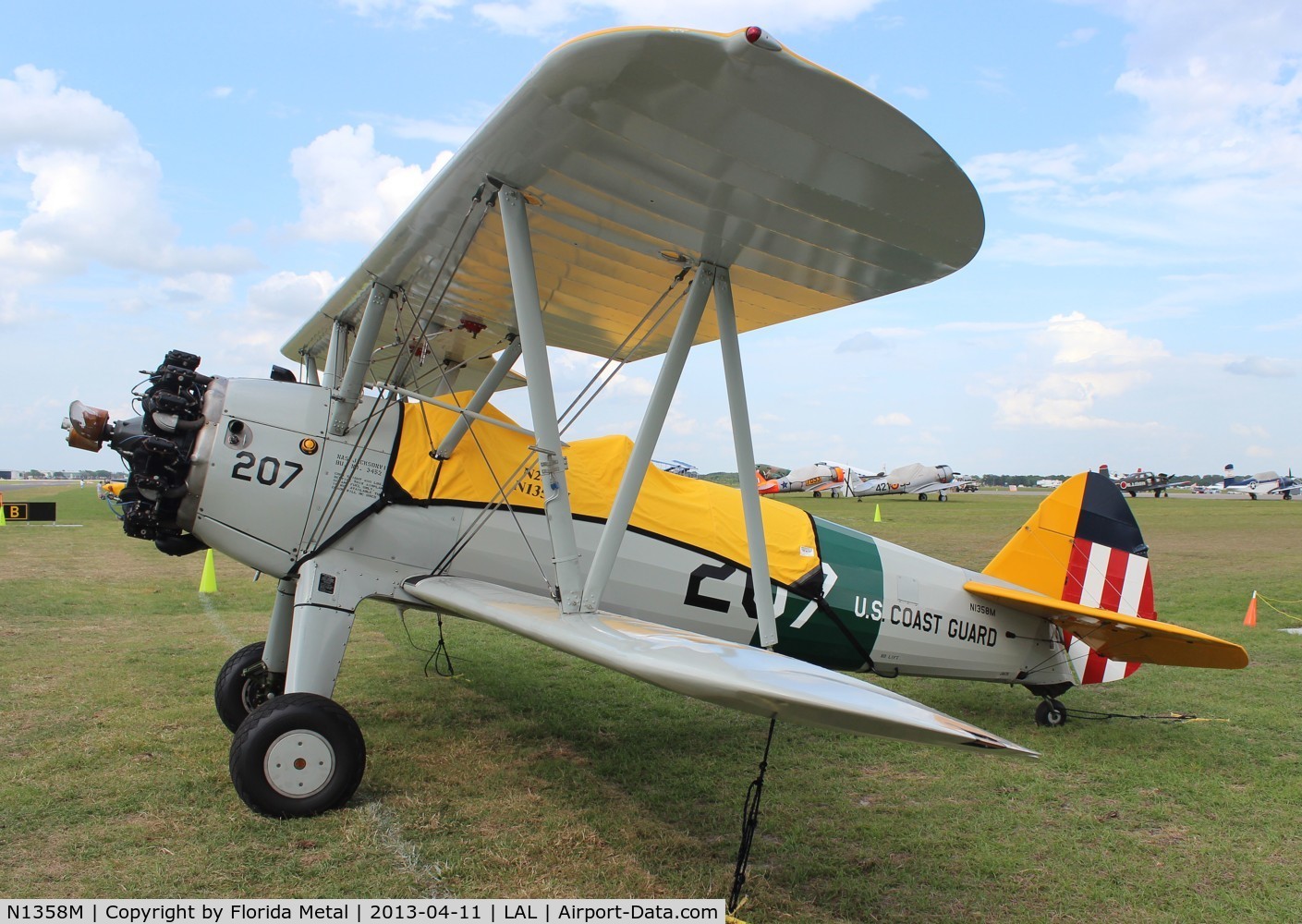 N1358M, 1941 Boeing B75N1 C/N 75-1229, Stearman