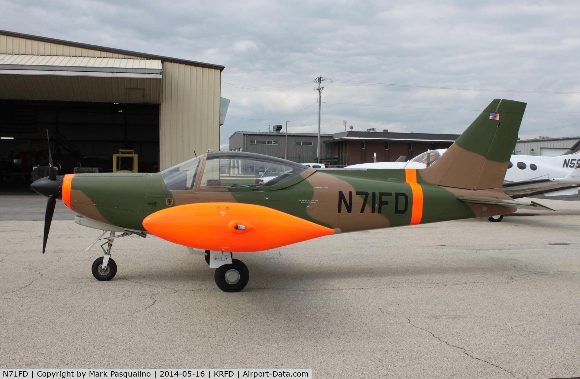 N71FD, 1988 SIAI-Marchetti F-260C C/N 572, SIAI-Marchetti F.260C