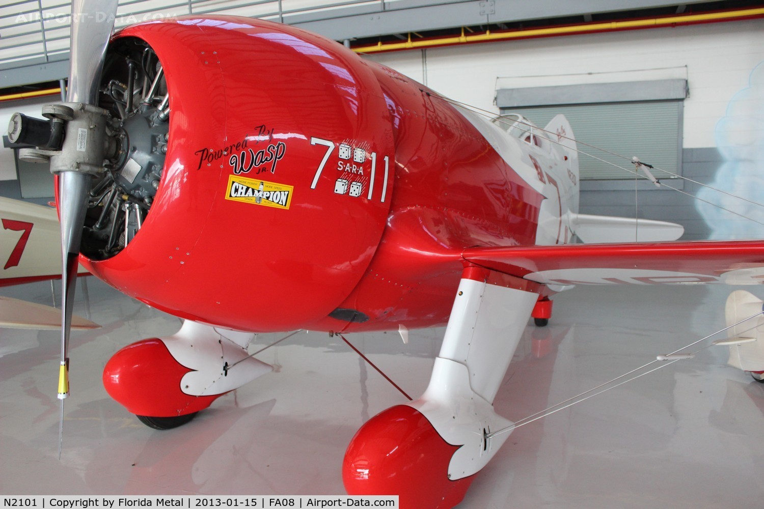 N2101, 1933 Granville Brothers Gee Bee Sportster E C/N R-2, Gee Bee E Sportster