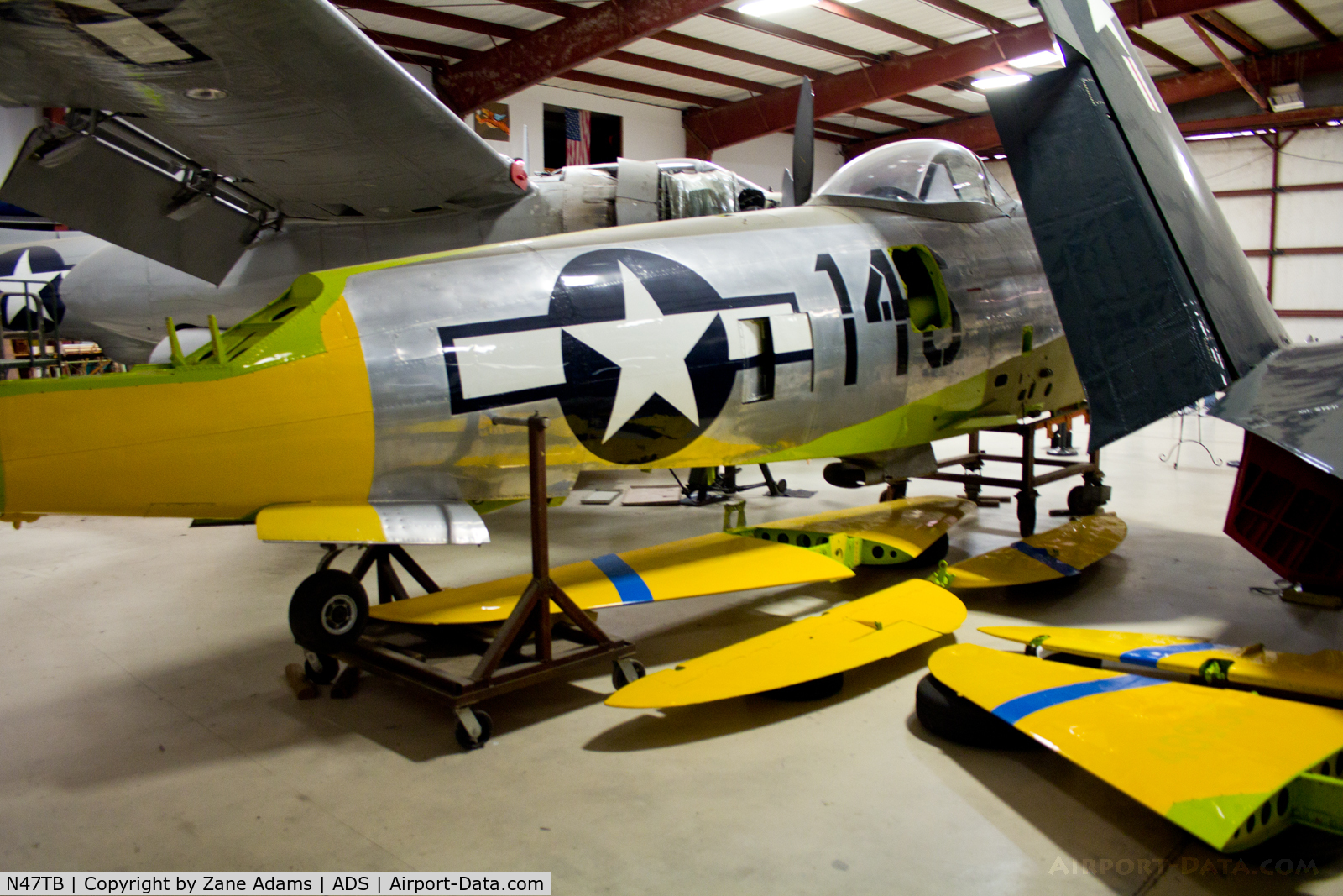 N47TB, 1946 Republic P-47N-20-RE C/N 44-89136, At the Cavanaugh Museum