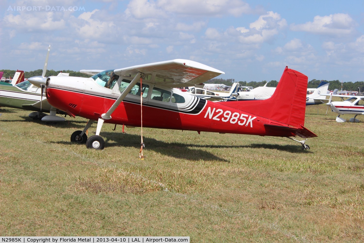 N2985K, 1980 Cessna 180K Skywagon C/N 18053148, Cessna 180K at Sun N Fun