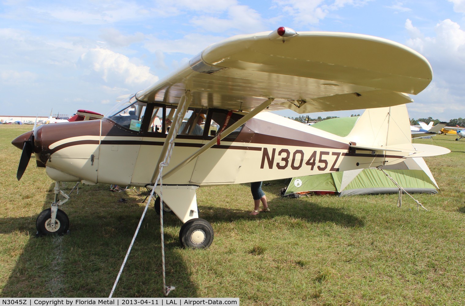 N3045Z, 1959 Piper PA-22-160 Tri Pacer C/N 22-6999, Piper PA-22-160 at Sun N Fun