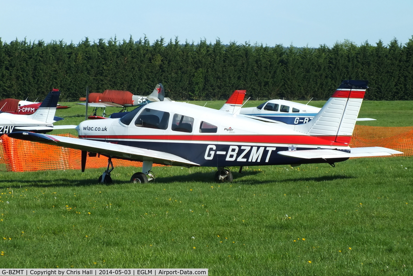 G-BZMT, 2000 Piper PA-28-161 Cherokee Warrior III C/N 28-42107, White Waltham resident