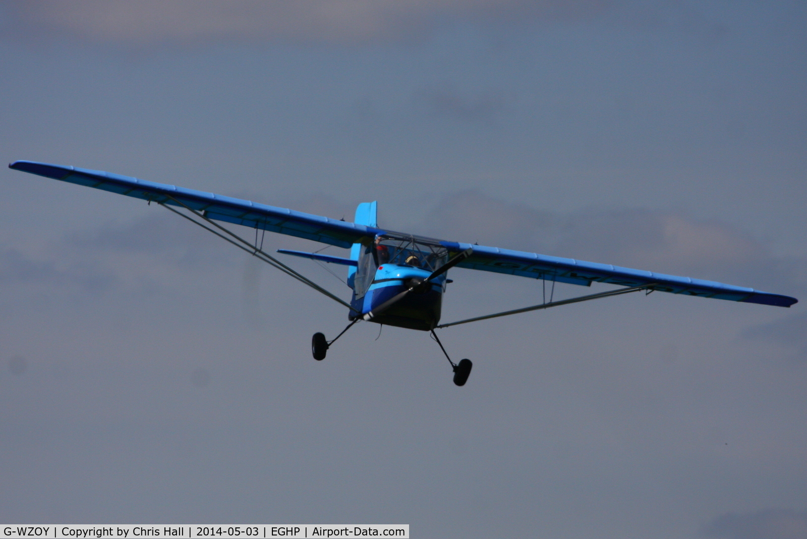 G-WZOY, 2008 Rans S-6ES Coyote II C/N PFA 204-14735, at the 2014 Microlight Trade Fair, Popham