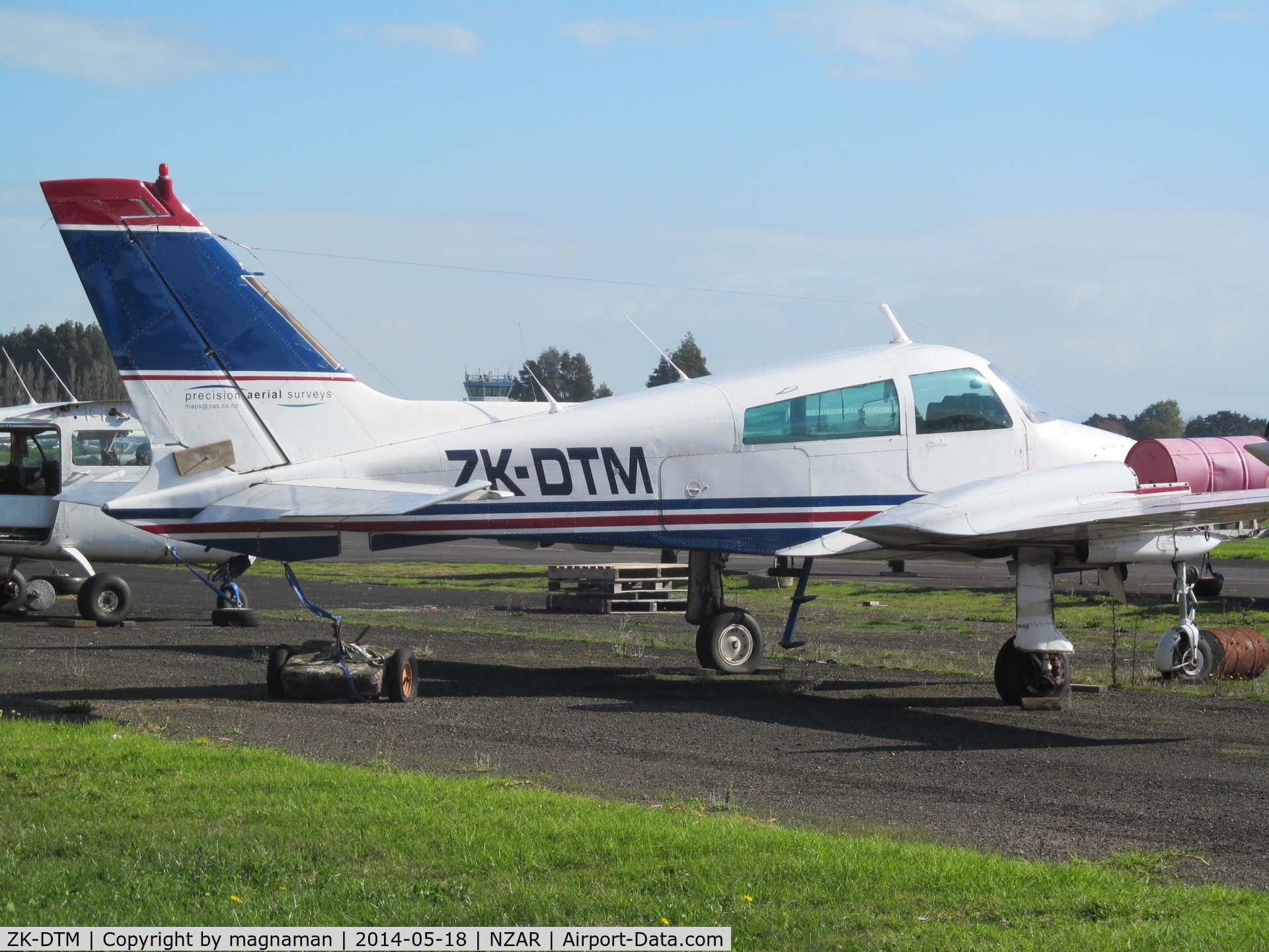 ZK-DTM, 1969 Cessna 310P C/N 310P0199, One of two based survey aircraft.