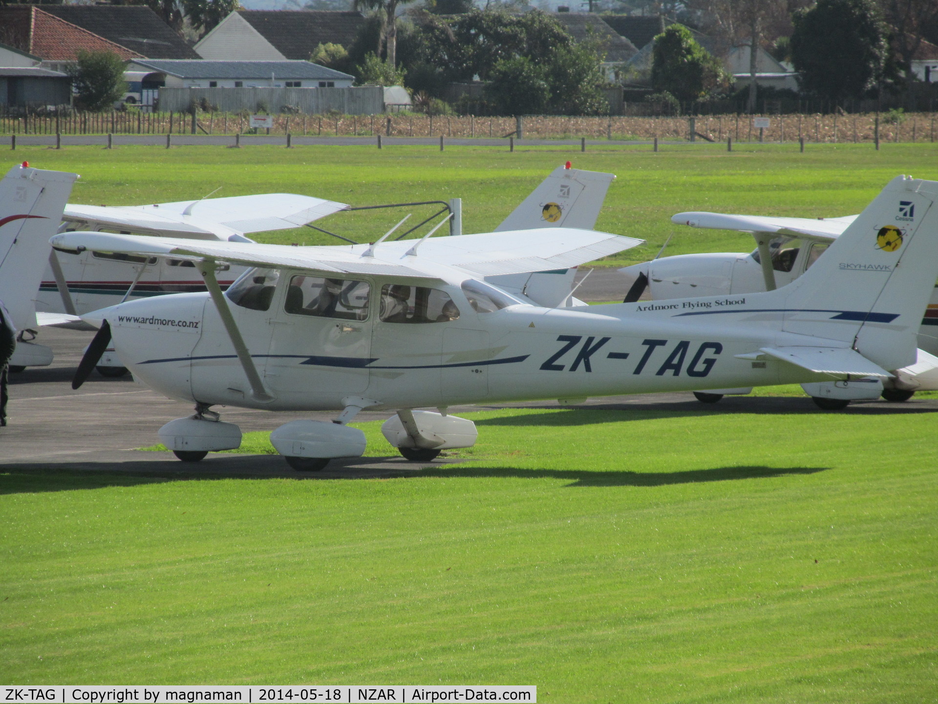 ZK-TAG, Cessna 172R C/N 172-81545, One of many aero club cessnas at Ardmore