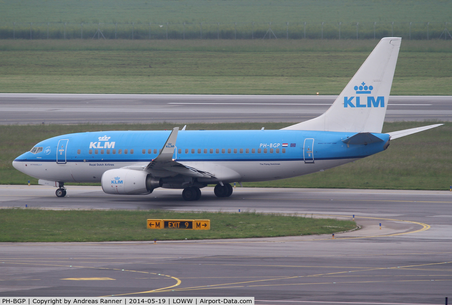 PH-BGP, 2011 Boeing 737-7K2 C/N 38127, KLM Boeing 737