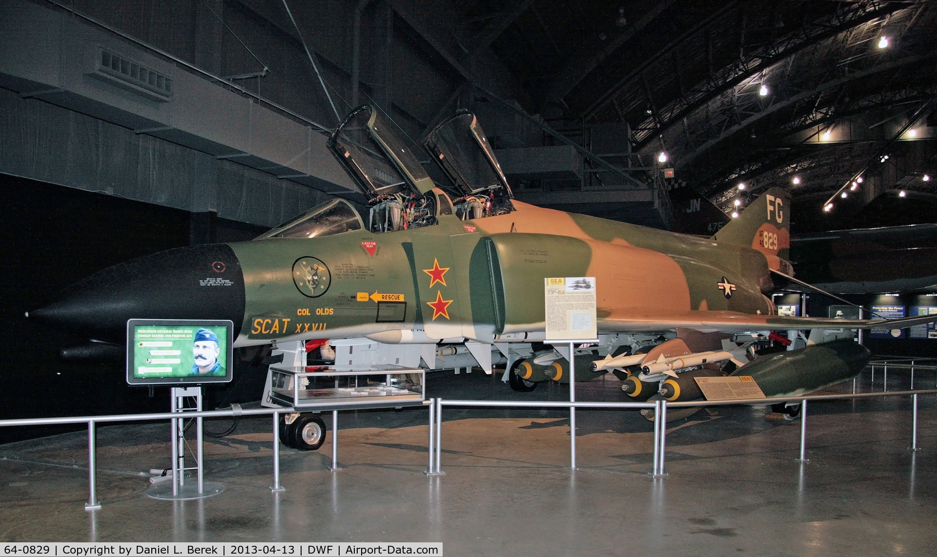 64-0829, 1964 McDonnell F-4C Phantom II C/N 1169, Nice example of the earliest Phantom variant.