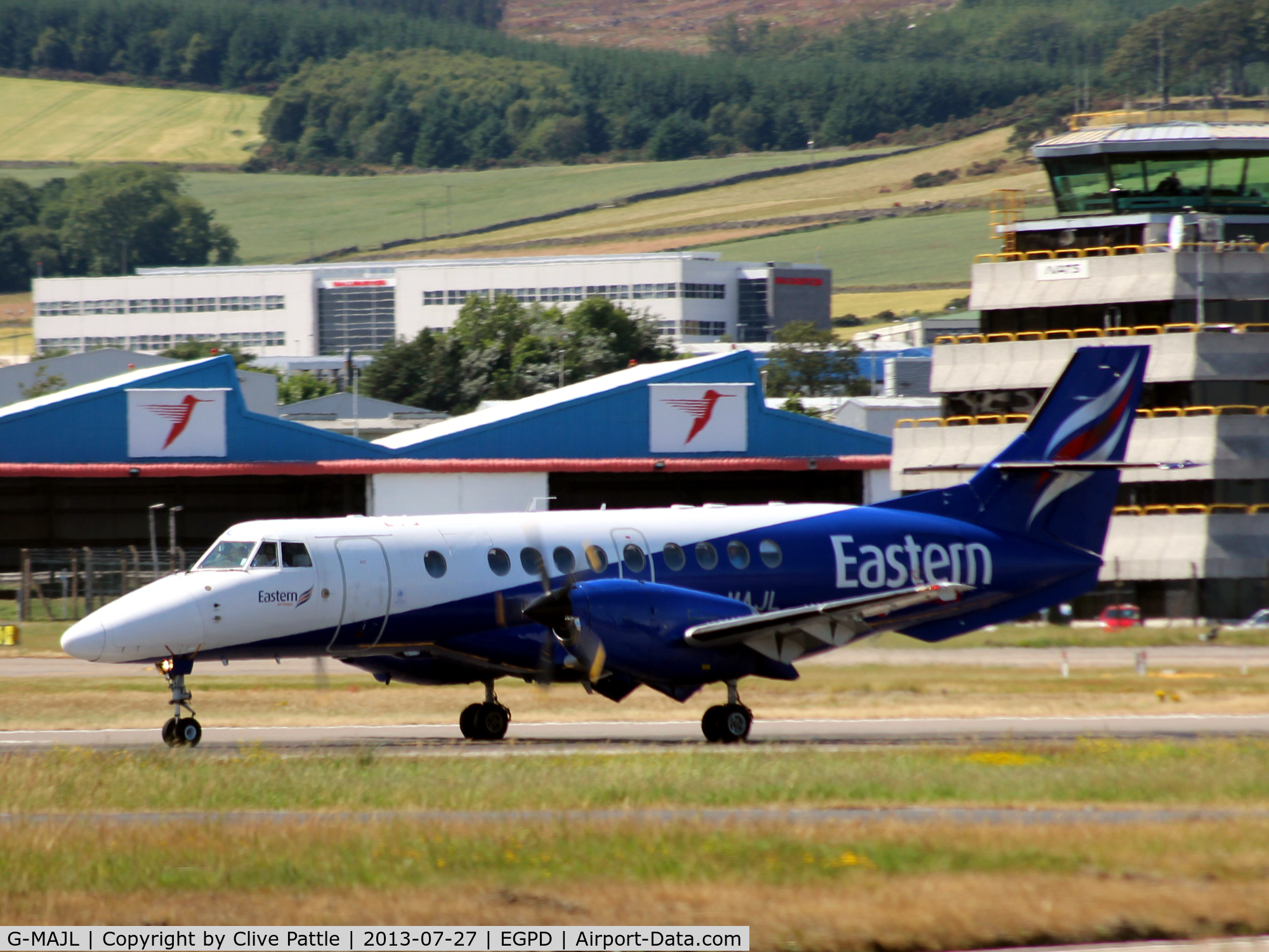 G-MAJL, 1996 British Aerospace Jetstream 41 C/N 41087, Eastern Airways Jetstream at Aberdeen