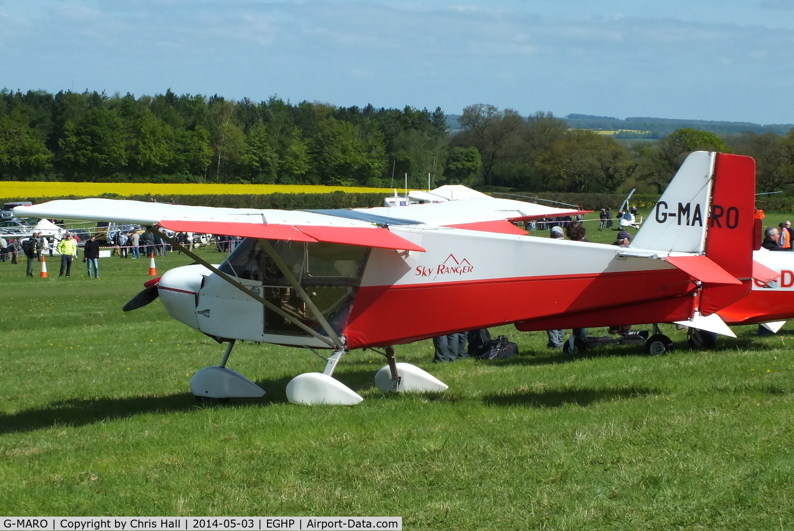 G-MARO, 2004 Best Off Skyranger J2.2(2) C/N BMAA/HB/348, at the 2014 Microlight Trade Fair, Popham