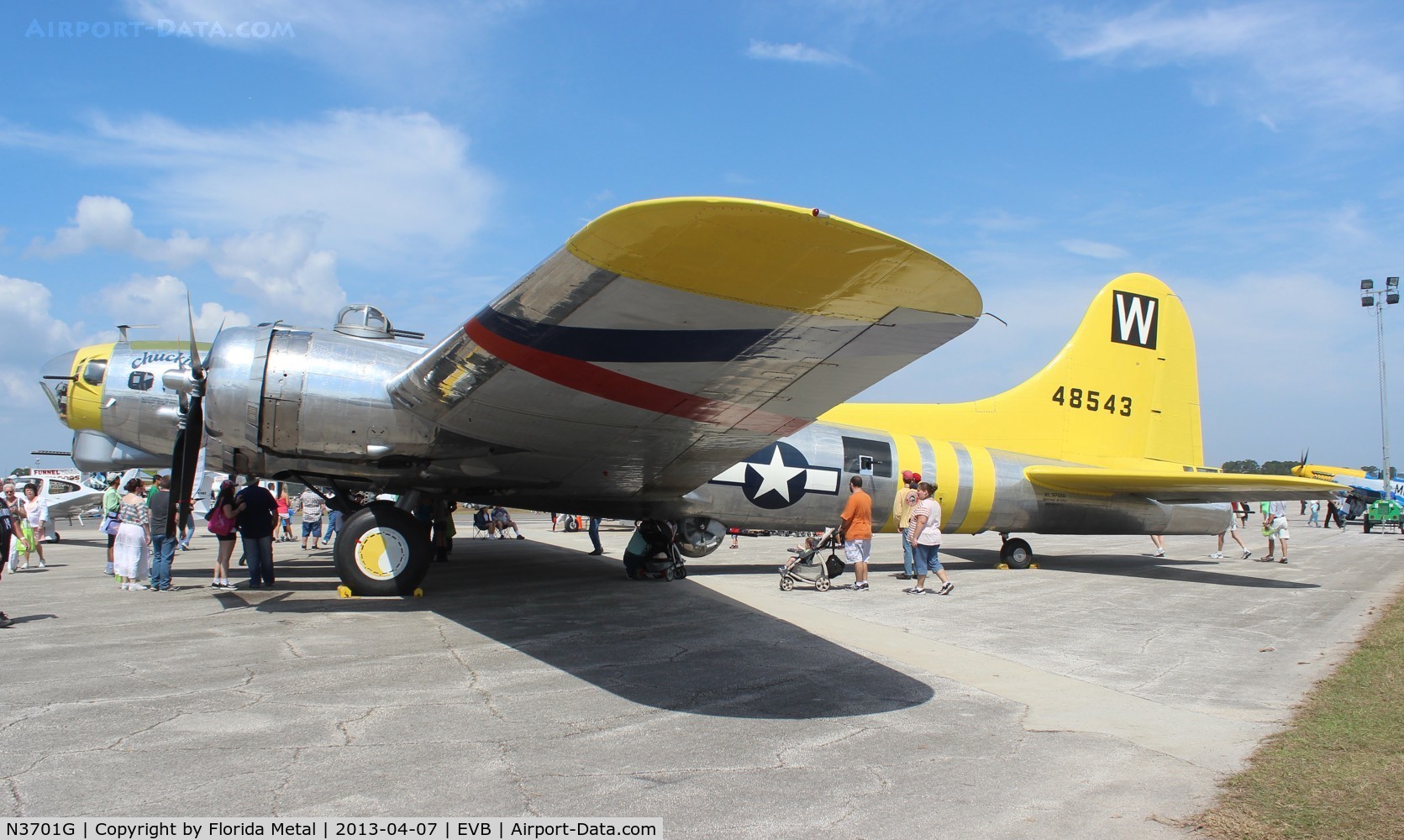 N3701G, 1944 Boeing B-17G Flying Fortress C/N 44-8543A, B-17G Chuckie
