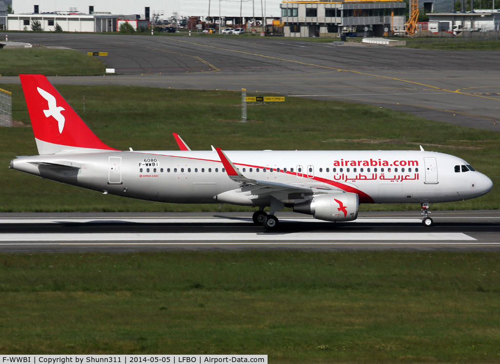 F-WWBI, 2014 Airbus A320-214 C/N 6080, C/n 6080 - To be A6-ANY
