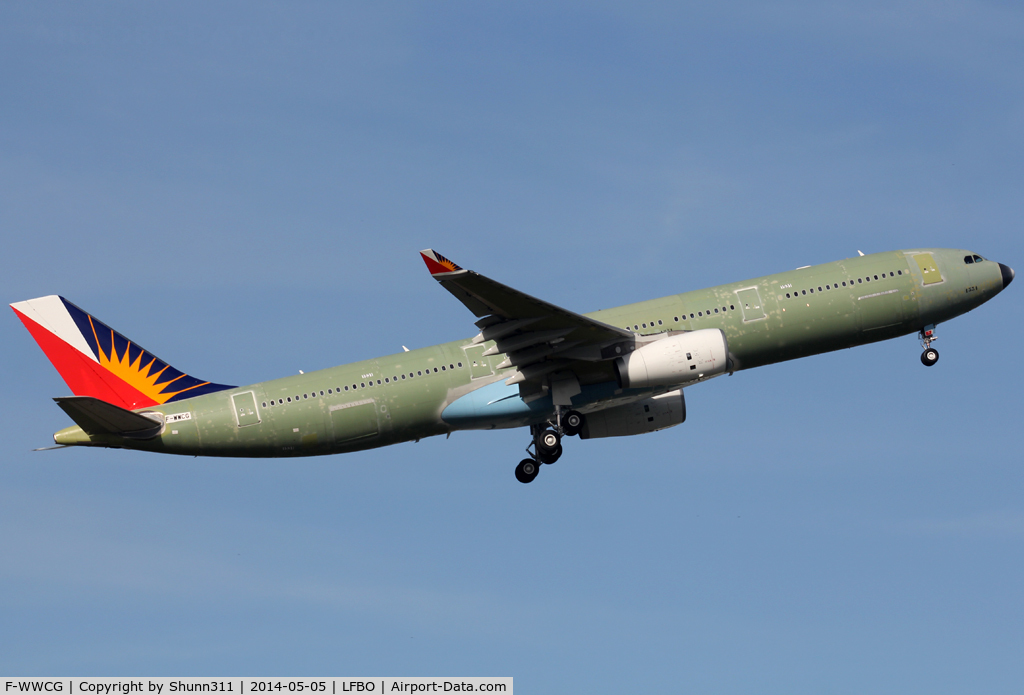 F-WWCG, 2014 Airbus A330-343 C/N 1531, C/n 1531 - For Philippines Airlines