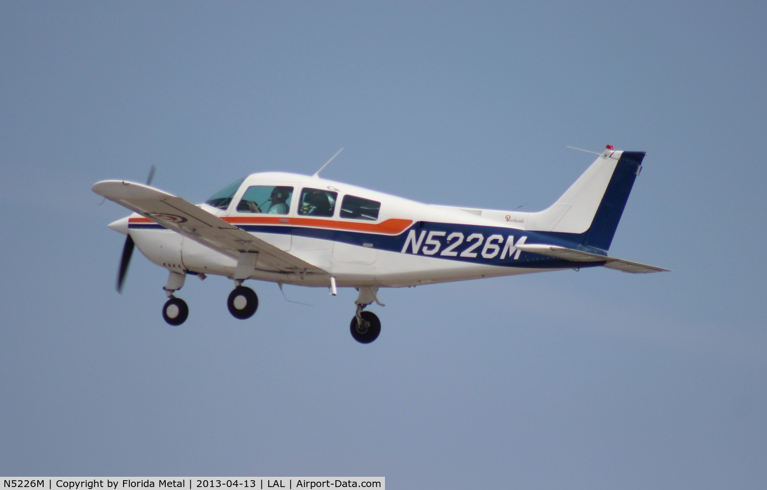 N5226M, 1978 Beech C23 Sundowner 180 C/N M-2014, Beech C23 at Sun N Fun