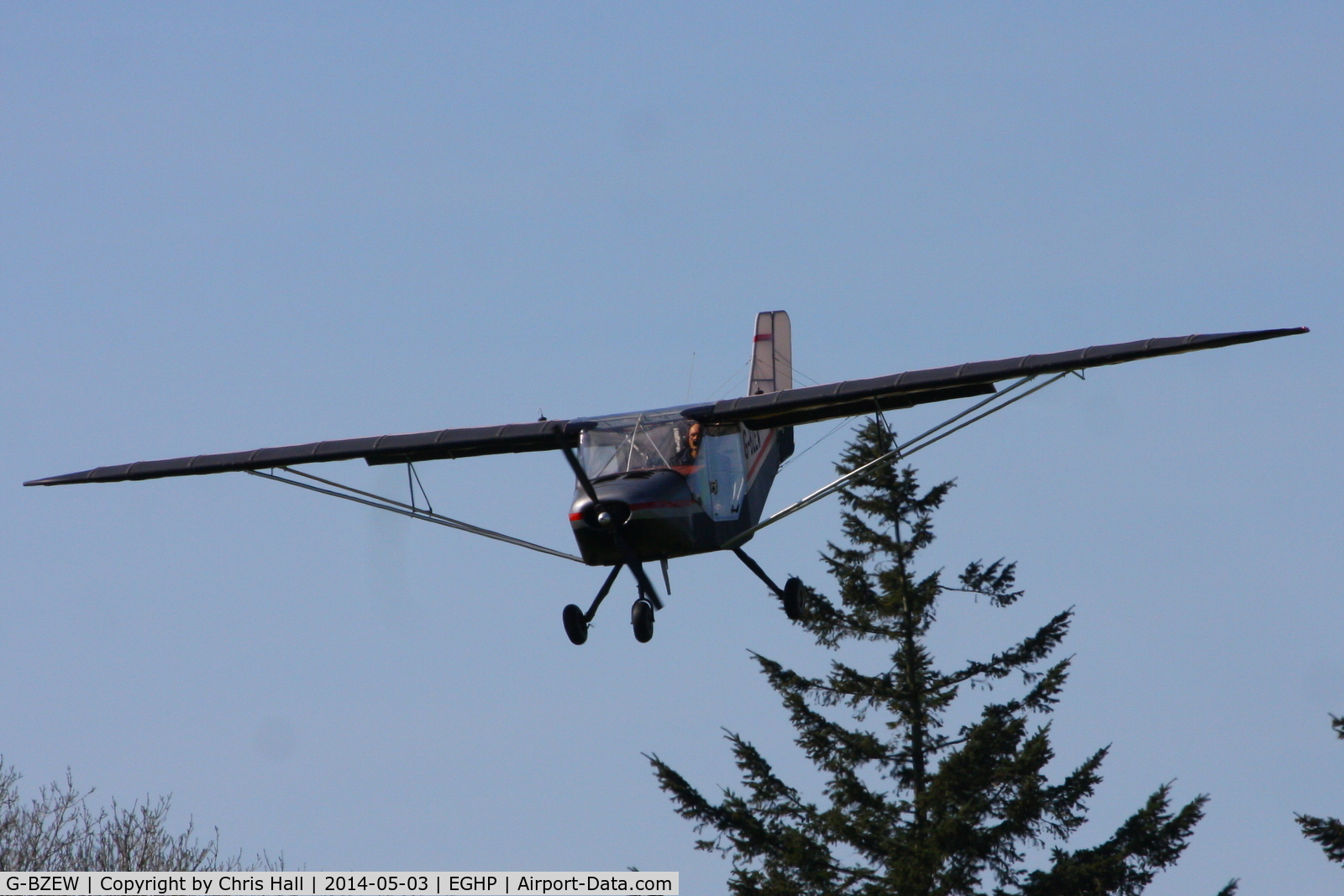 G-BZEW, 2000 Rans S-6ES Coyote II C/N PFA 204-13450, at the 2014 Microlight Trade Fair, Popham