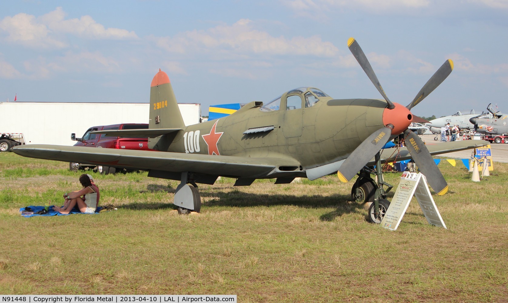 N91448, 1944 Bell P-63C Kingcobra C/N 33-766, Bell P63