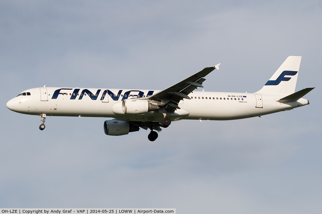 OH-LZE, 2003 Airbus A321-211 C/N 1978, Finnair A321