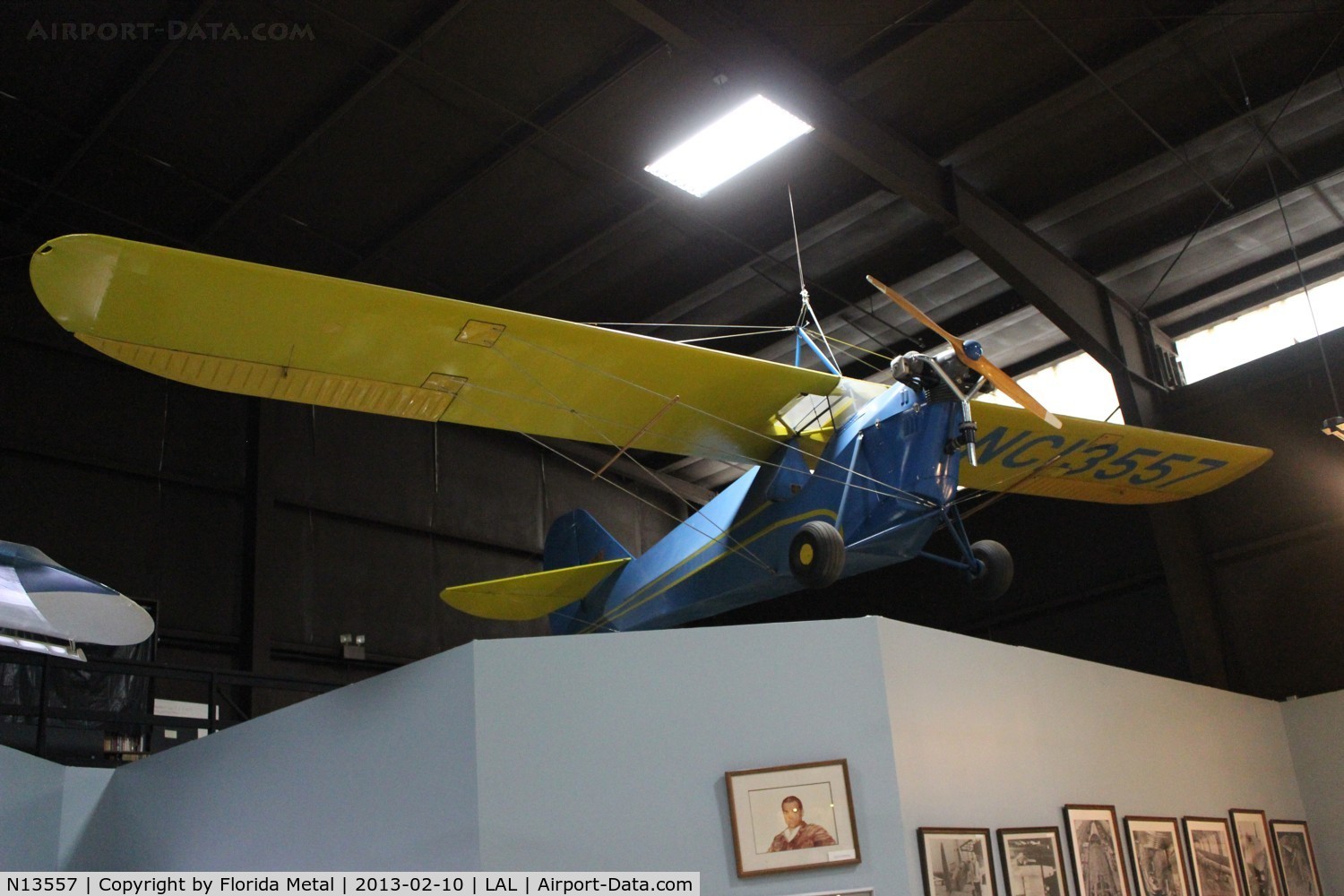 N13557, 1934 Aeronca C-3 Collegiate C/N A-291, Aeronca C-3 at Florida Air Museum (Sun N Fun Museum)