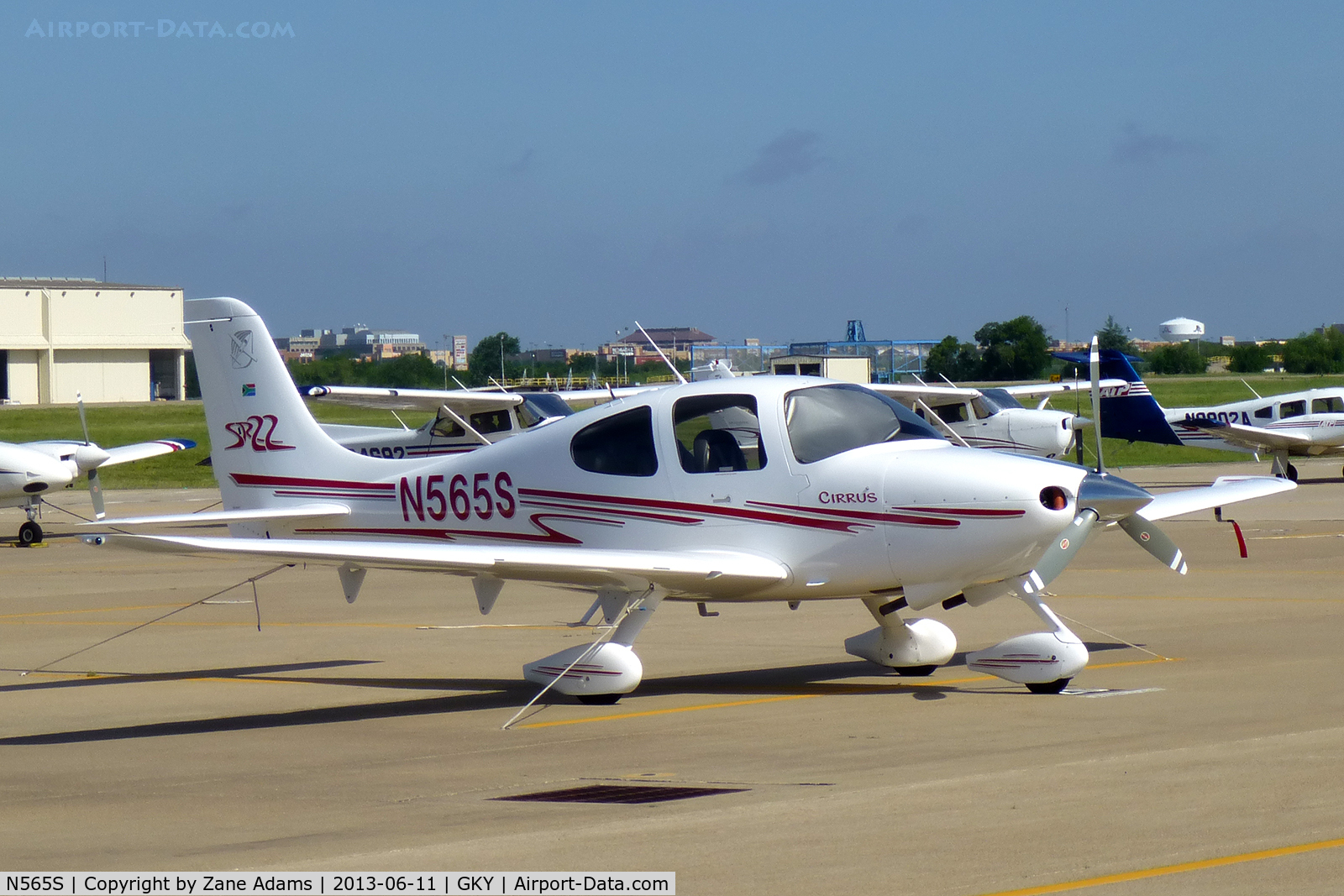 N565S, 2003 Cirrus SR22 C/N 0576, At Arlington Municipal Airport - Arlington, TX