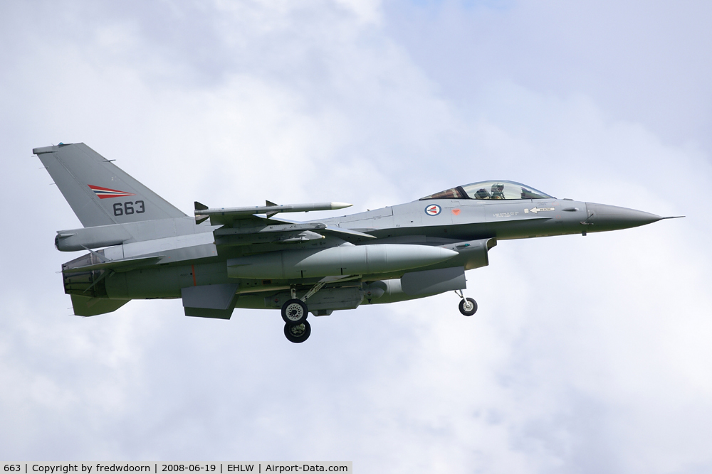 663, 1980 General Dynamics F-16AM Fighting Falcon C/N 6K-35, 