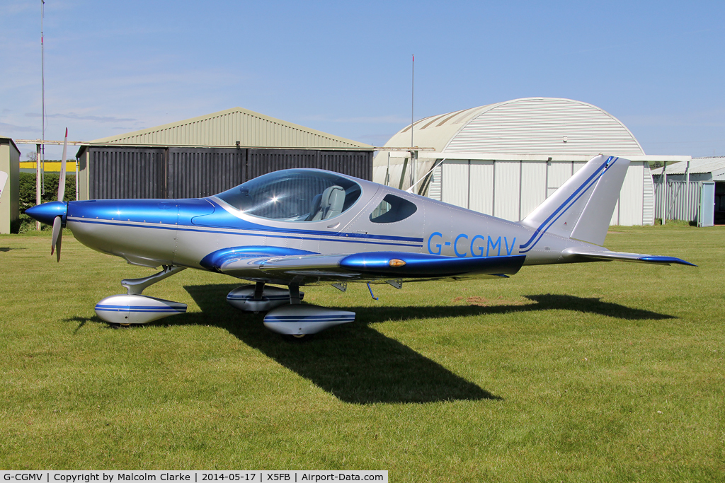 G-CGMV, 2010 Roko Aero NG4 HD C/N 031/2010, Roko Aero NG 4HD, Fishburn Airfield UK, May 2014.