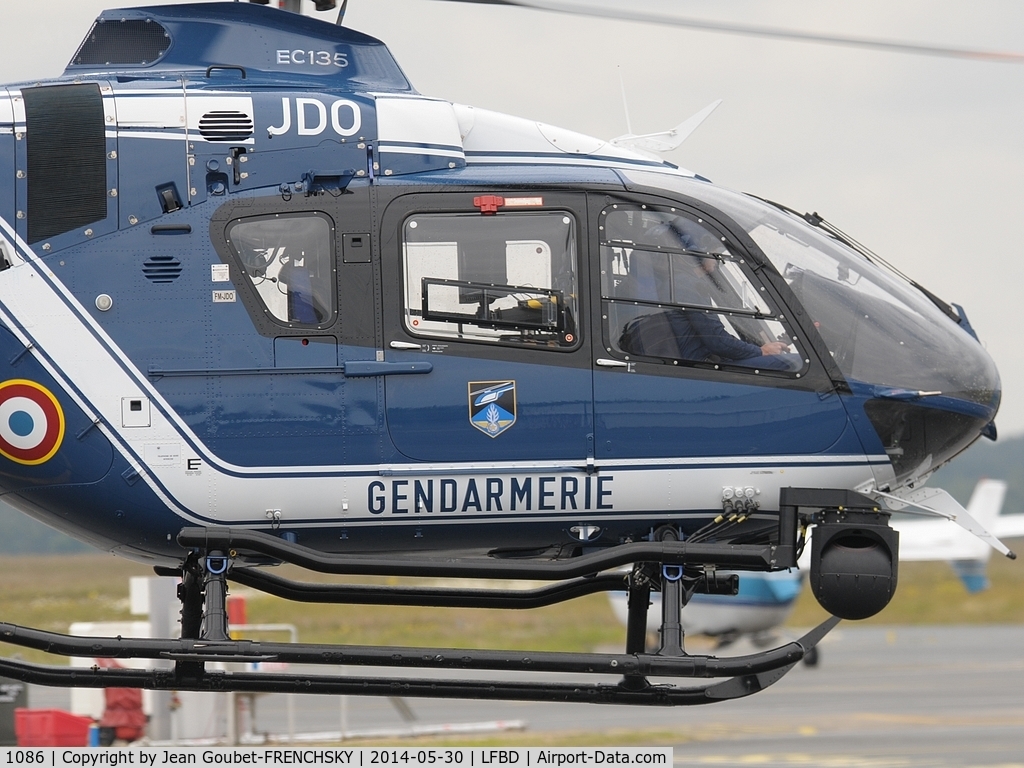 1086, 2012 Eurocopter EC-135T-2 C/N 1086, FRANCE GENDARMERIE