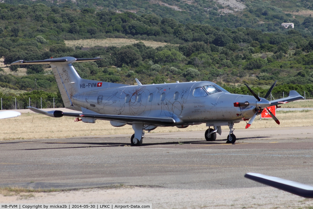 HB-FVM, 2011 Pilatus PC-12/47E C/N 1291, Parked