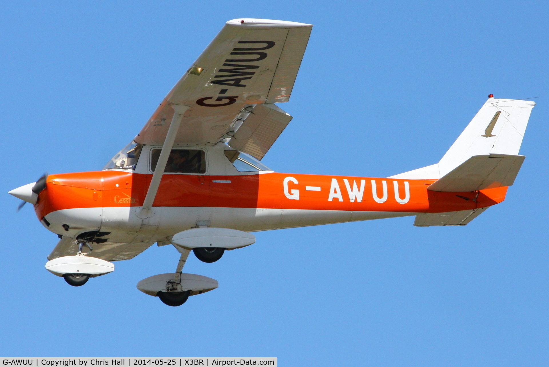 G-AWUU, 1968 Reims F150J C/N 0408, visitor at the Cold War Jets Open Day 2014