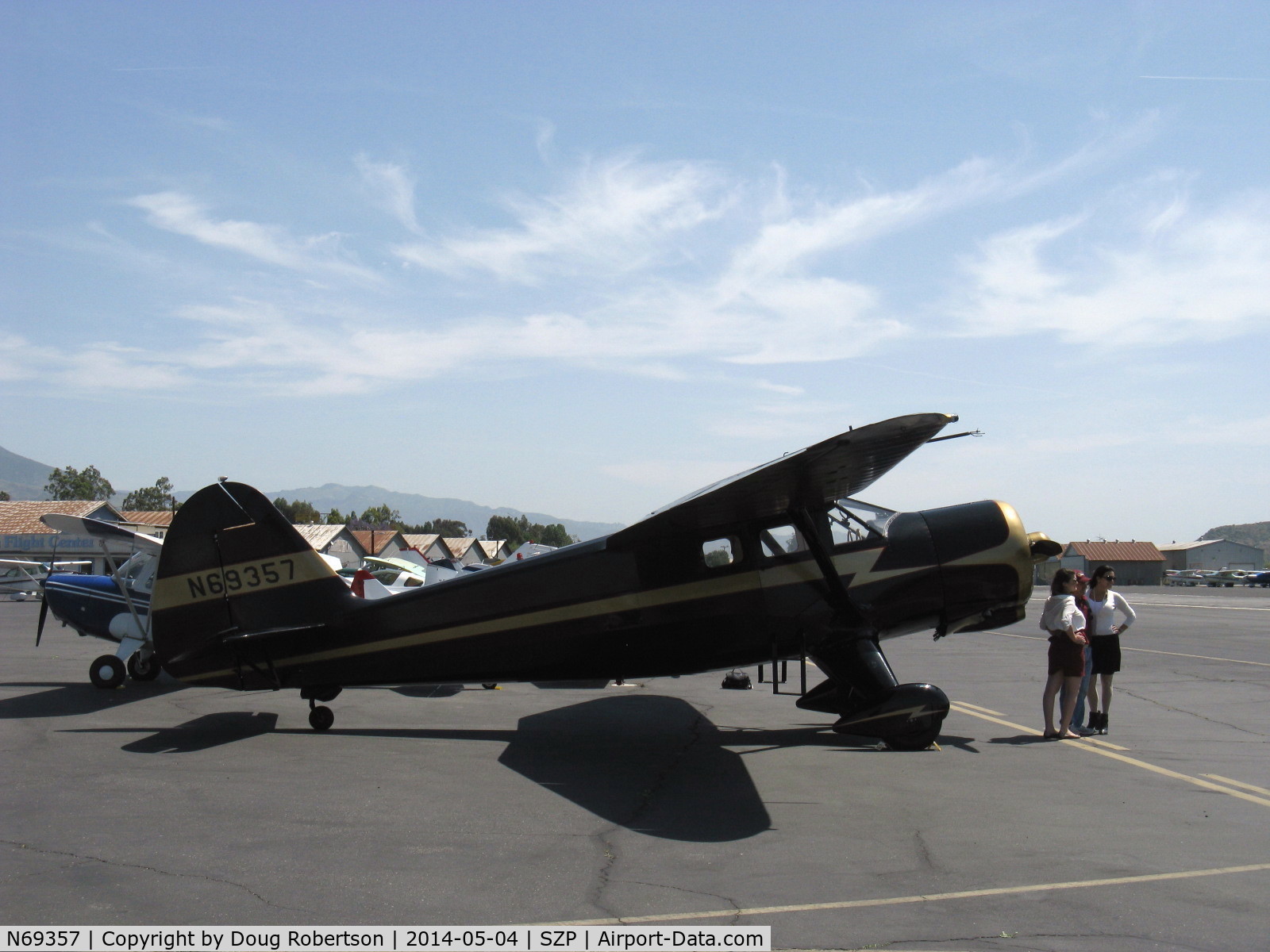 N69357, 1944 Stinson V77 Reliant C/N 77-448, 1944 Stinson V-77 by Vultee Aircraft, Lycoming R-680-13 9 cylinder radial 300 Hp