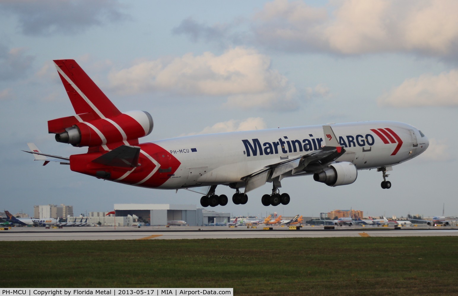 PH-MCU, 1996 McDonnell Douglas MD-11F C/N 48757, Martinair MD-11F